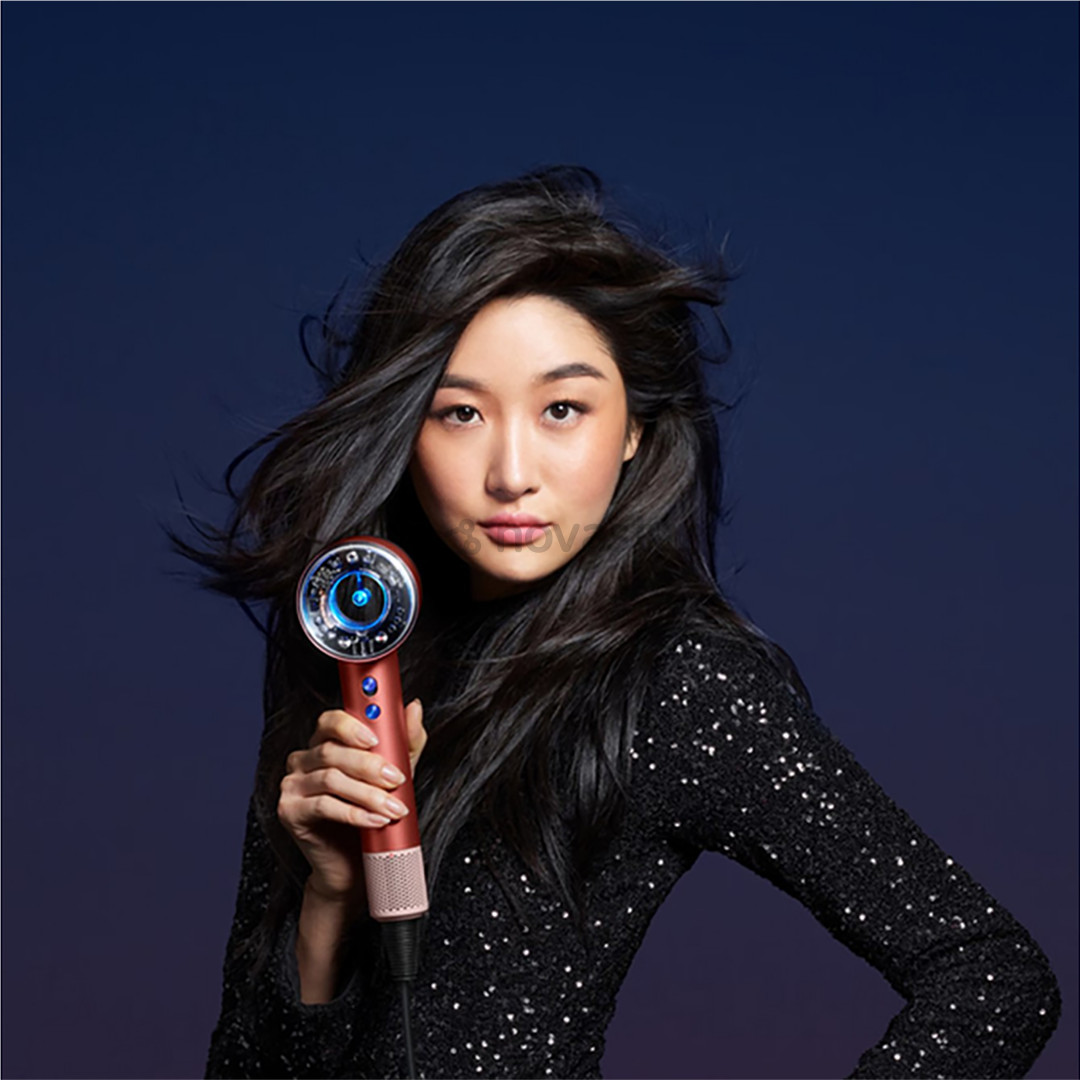 Dyson Supersonic Nural Ceramic Pop, 1600 W, bronzos spalvos/rožinis - Plaukų džiovintuvas