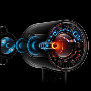 Dyson Supersonic Nural Ceramic Pop, 1600 W, bronzos spalvos/rožinis - Plaukų džiovintuvas