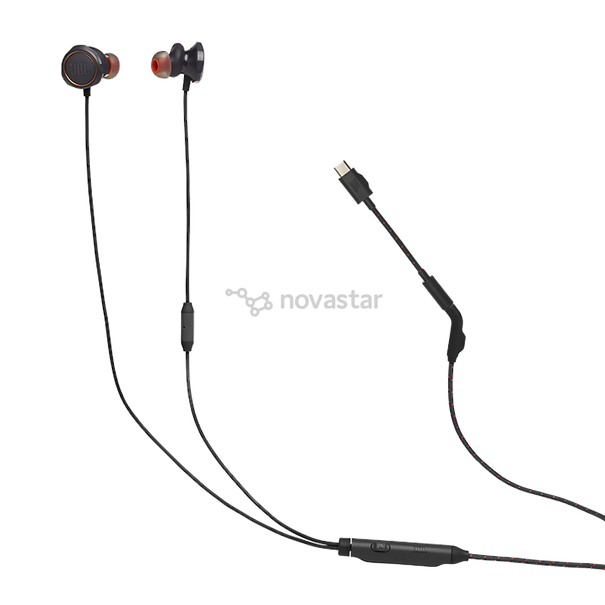 Ausinės JBL Quantum 50C, USB-C, juodos