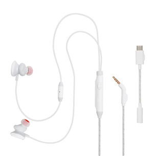 JBL Quantum 50C, USB-C, белый - Наушники