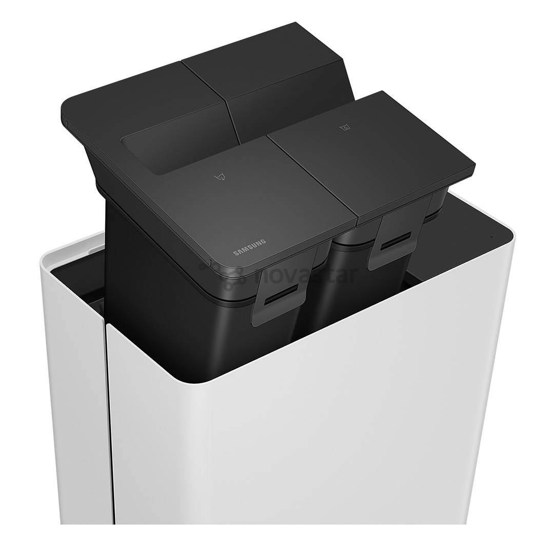 Samsung BESPOKE Jet Bot Combo Steam, Wet & Dry, baltas - Dulkių siurblys robotas