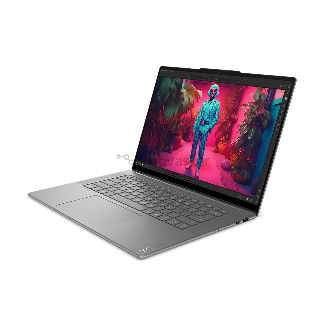 Lenovo Yoga Slim 7i 15ILL9, 15.3'', 2.8K, WQXGA+, Ultra 7, 32 GB, 512 GB, Copilot+, ENG, pilkas - Nešiojamasis kompiuteris