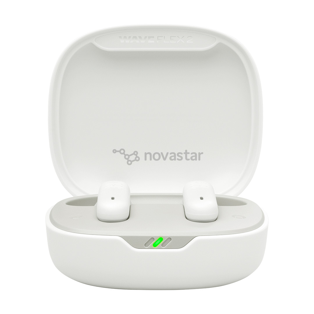 Belaidės ausinės JBL Wave Flex 2, baltos