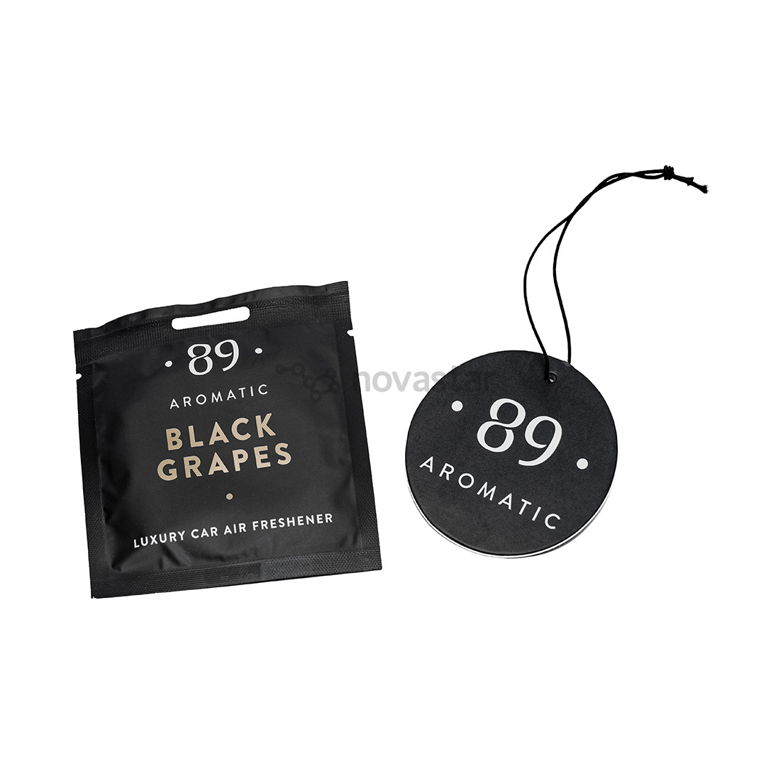 Aromatic89, Black Grapes (Elite) - Hanging paper air freshener