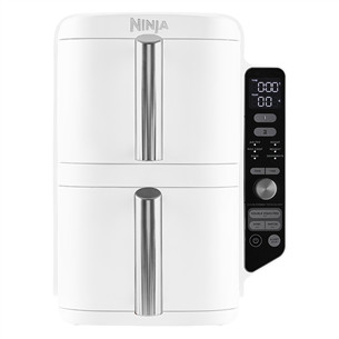Karšto oro gruzdintuvė Ninja SL400EU Double Stack XL, 9,5 l, 2470 W, pilka