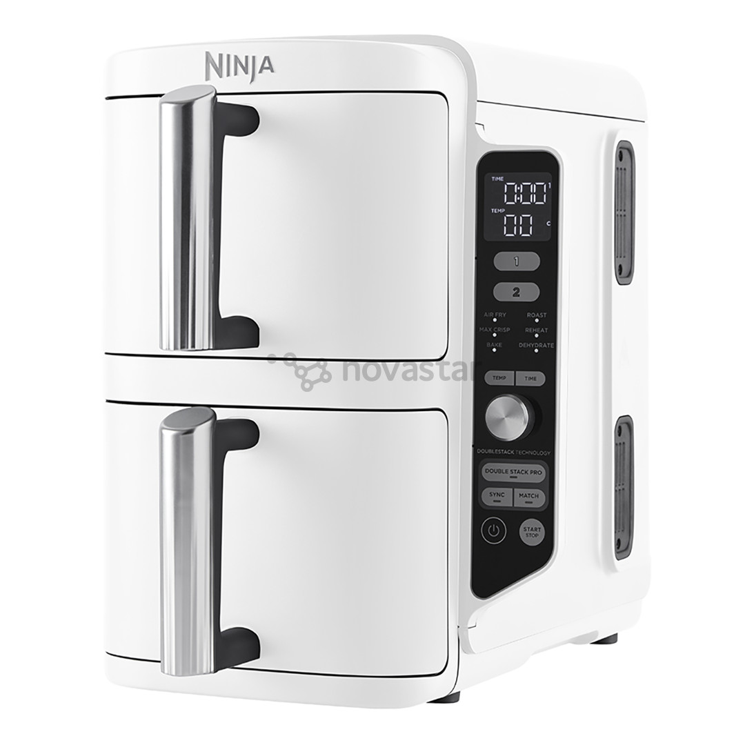 Karšto oro gruzdintuvė Ninja SL400EU Double Stack XL, 9,5 l, 2470 W, pilka