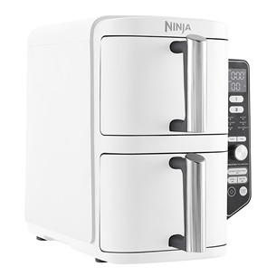 Karšto oro gruzdintuvė Ninja SL400EU Double Stack XL, 9,5 l, 2470 W, pilka