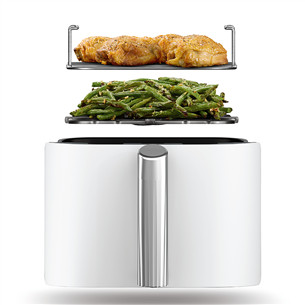 Karšto oro gruzdintuvė Ninja SL400EU Double Stack XL, 9,5 l, 2470 W, pilka