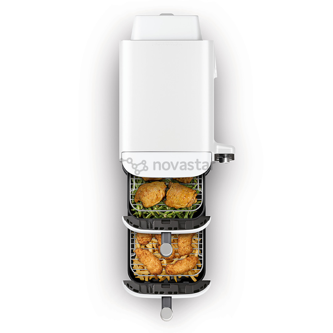 Karšto oro gruzdintuvė Ninja SL400EU Double Stack XL, 9,5 l, 2470 W, pilka