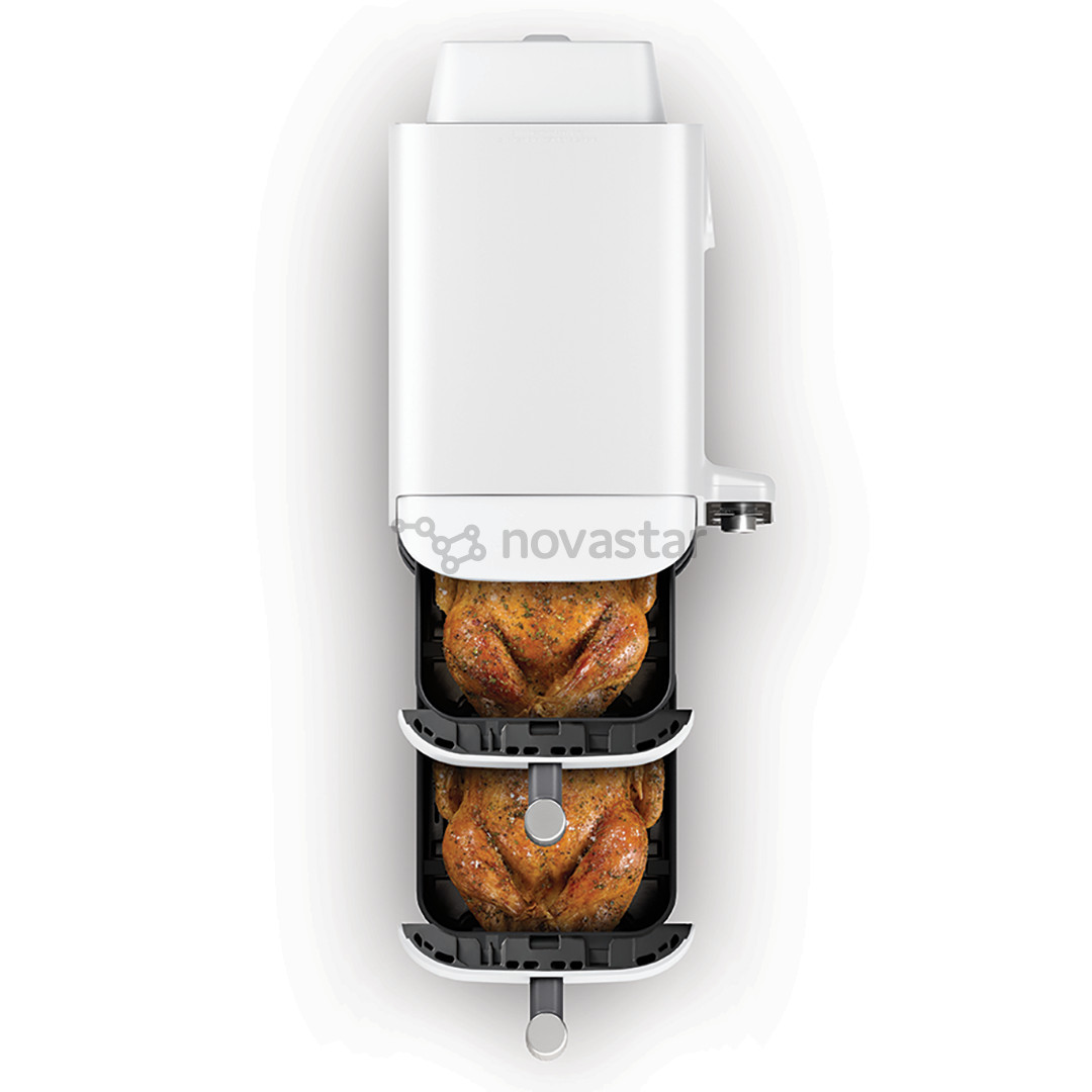 Karšto oro gruzdintuvė Ninja SL400EU Double Stack XL, 9,5 l, 2470 W, pilka