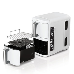 Karšto oro gruzdintuvė Ninja SL400EU Double Stack XL, 9,5 l, 2470 W, pilka