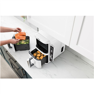 Karšto oro gruzdintuvė Ninja SL400EU Double Stack XL, 9,5 l, 2470 W, pilka