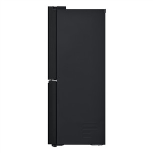 LG, NoFrost, Instaview, 508 L, aukštis 179 cm, juodas - SBS Šaldytuvas