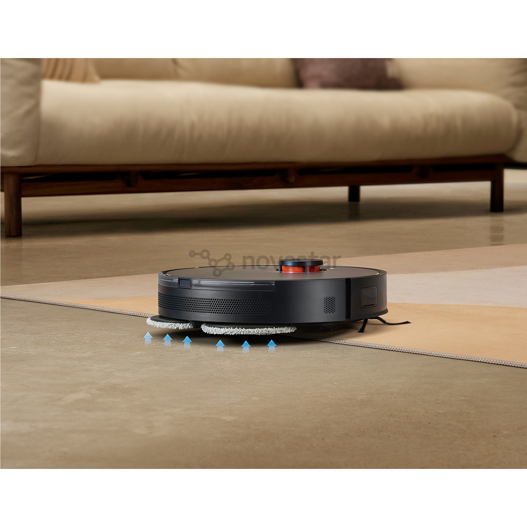 Xiaomi S20+, сухая и влажная уборка, черный - Робот-пылесос