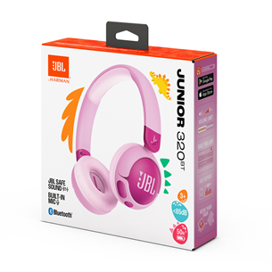Belaidės ausinės JBL Junior 320BT, violetinės