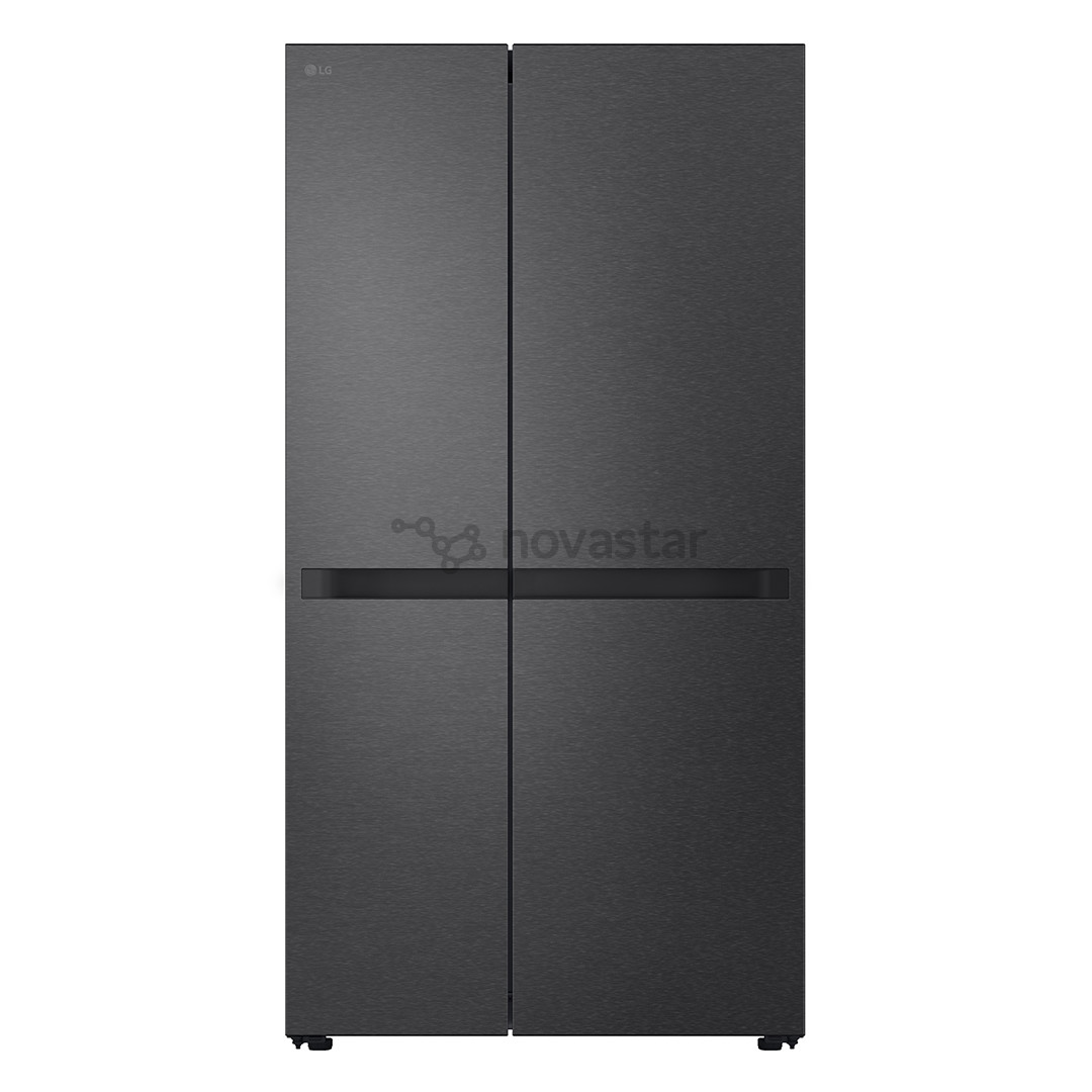 LG, NoFrost, 664 L, aukštis 179 cm, juodas - Šaldytuvas