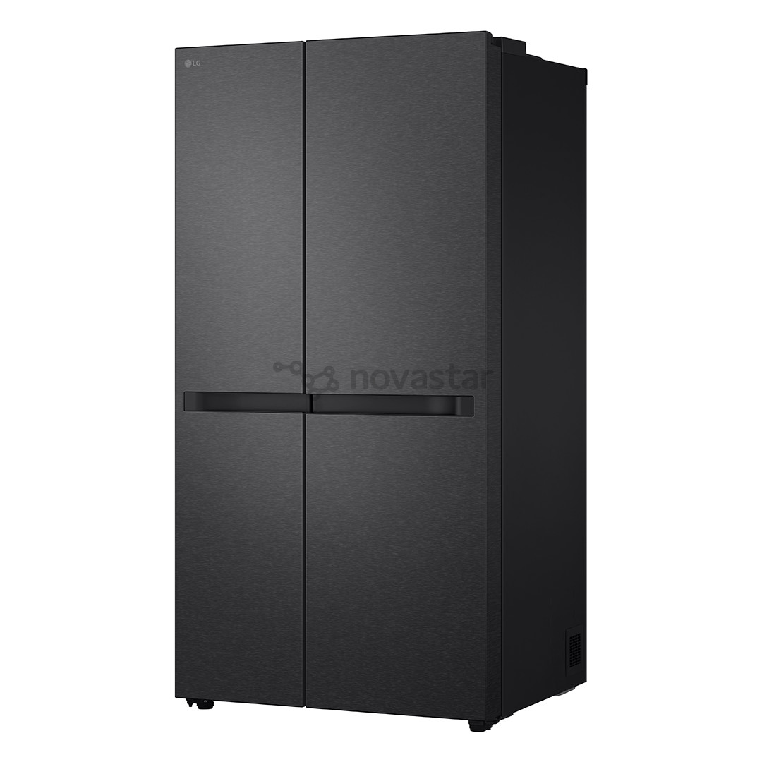 LG, NoFrost, 664 L, aukštis 179 cm, juodas - Šaldytuvas