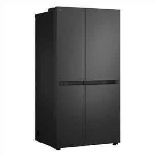 LG, NoFrost, 664 L, aukštis 179 cm, juodas - Šaldytuvas