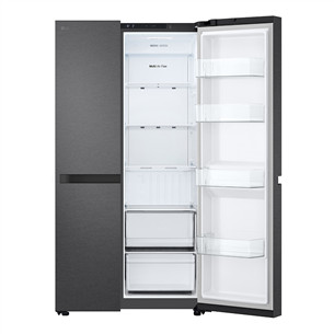 LG, NoFrost, 664 L, aukštis 179 cm, juodas - Šaldytuvas