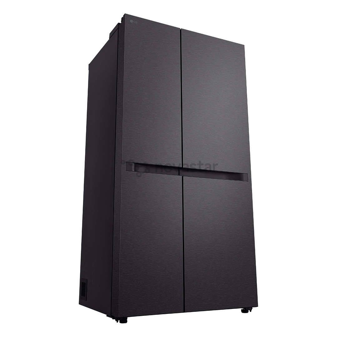 LG, NoFrost, 664 L, aukštis 179 cm, juodas - Šaldytuvas