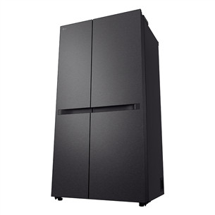 LG, NoFrost, 664 L, aukštis 179 cm, juodas - Šaldytuvas