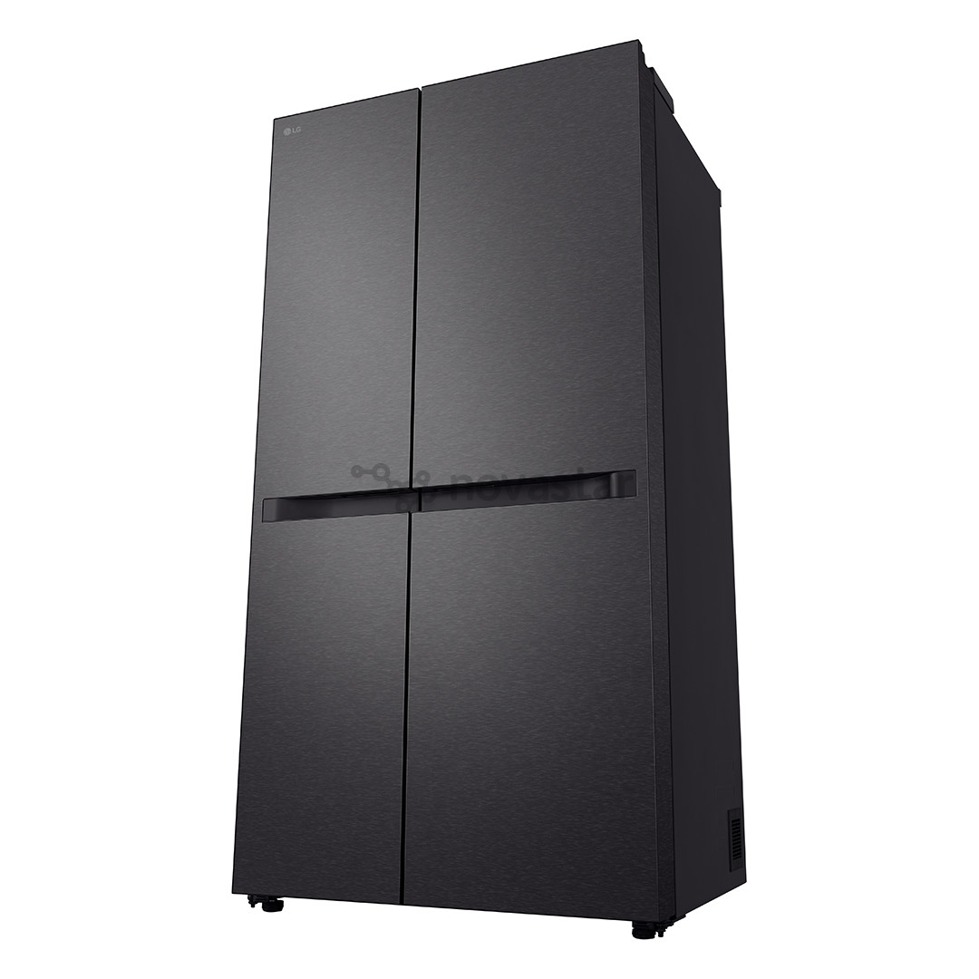 LG, NoFrost, 664 L, aukštis 179 cm, juodas - Šaldytuvas
