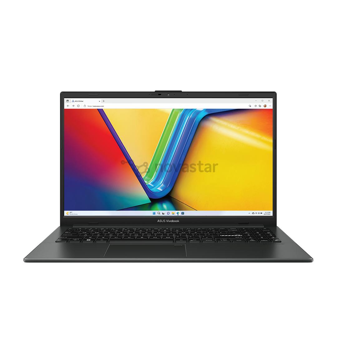 Asus Vivobook GO 15 OLED, 15,6'' FHD, OLED, Ryzen 5, 16 GB, 512 GB, ENG, juodas – Nešiojamas kompiuteris