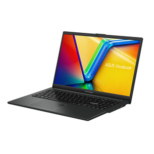 Asus Vivobook GO 15 OLED, 15,6'' FHD, OLED, Ryzen 5, 16 GB, 512 GB, ENG, juodas – Nešiojamas kompiuteris