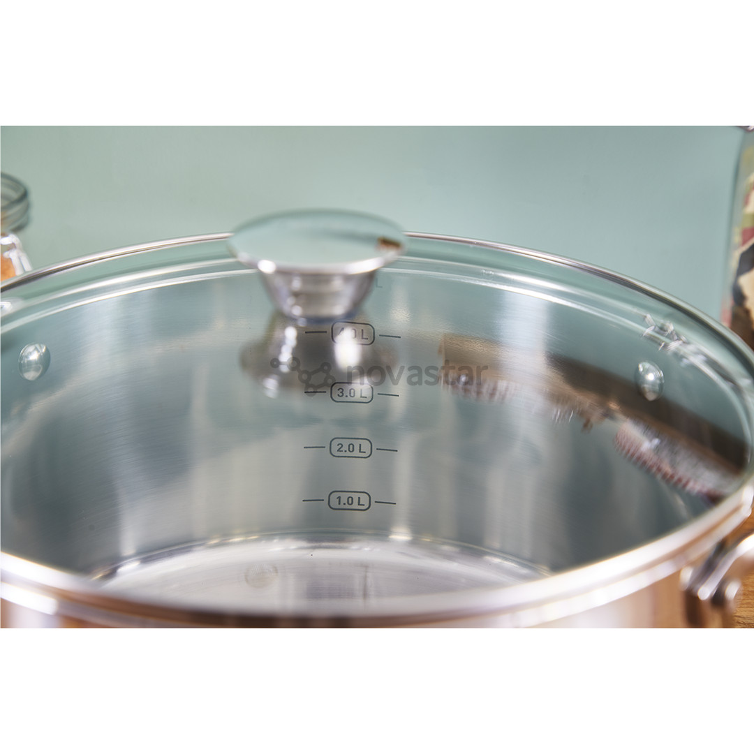 Puodų ir keptuvių rinkinys Tefal Cook Eat, 16/20/24 cm, 7 vnt.