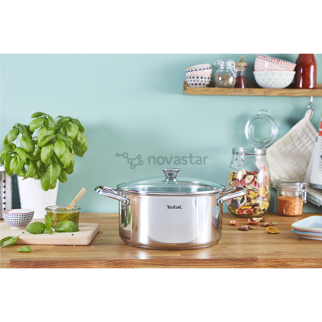 Puodų ir keptuvių rinkinys Tefal Cook Eat, 16/20/24 cm, 7 vnt.