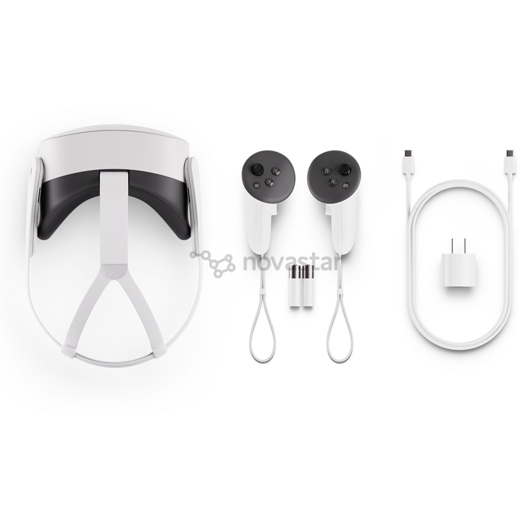 Meta Quest 3S, 128 ГБ, белый - VR-гарнитура