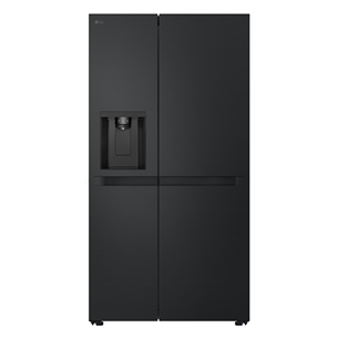 LG, Water & Ice Dispense, 641 л, высота 179 см, черный - SBS-холодильник GSLC41EPPE.AEPQEUR
