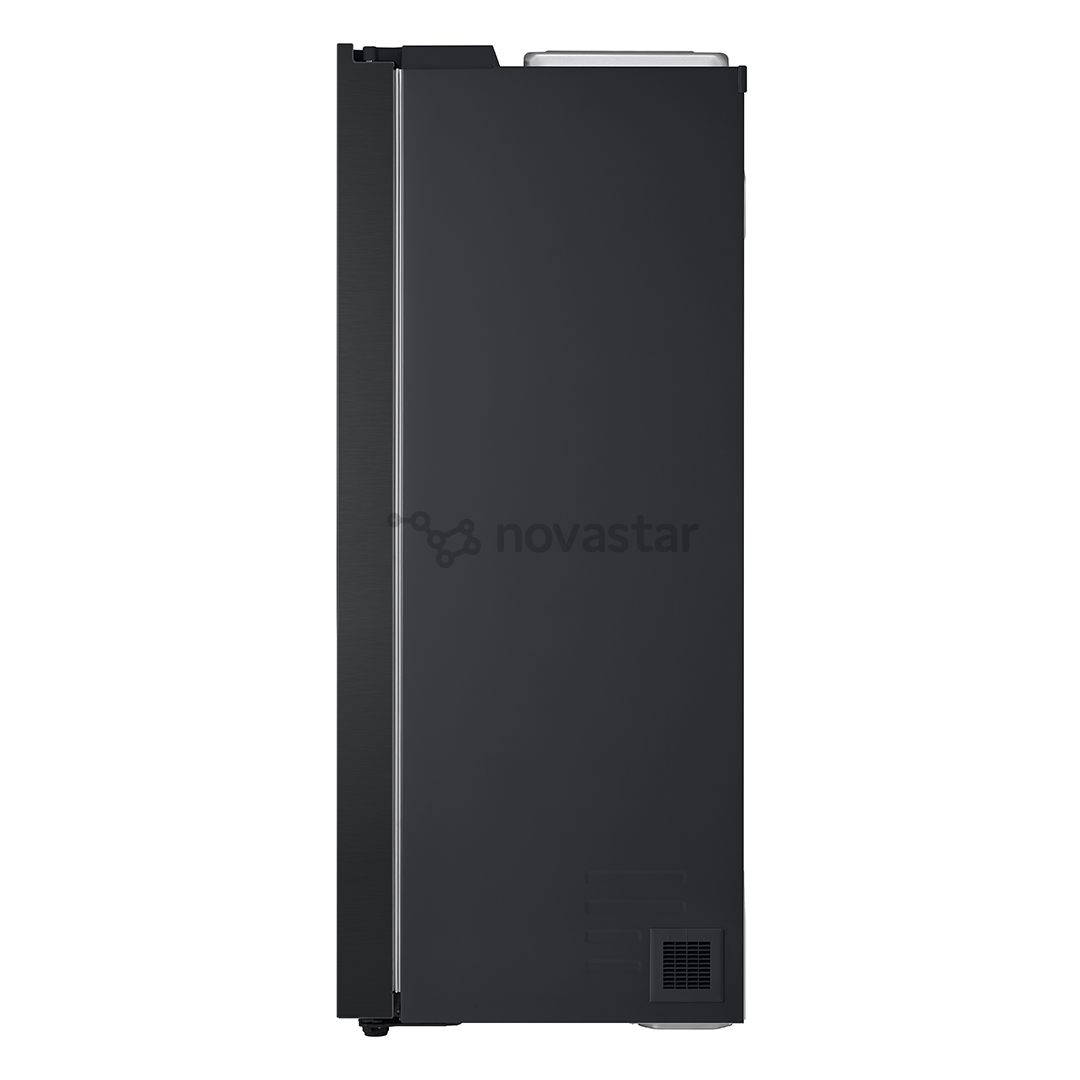 LG, Water & Ice Dispenser, 641 l, aukštis 179 cm, juodas - SBS šaldytuvas