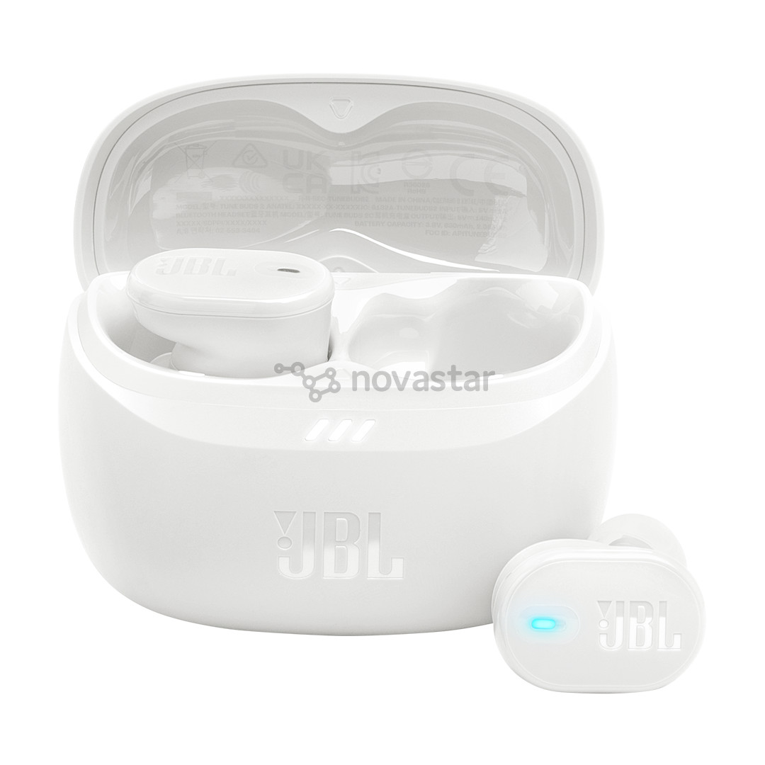 Belaidės ausinės JBL Tune Buds 2, baltos