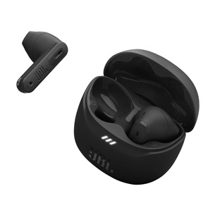 JBL Tune Flex 2, juodos - Belaidės ausinės