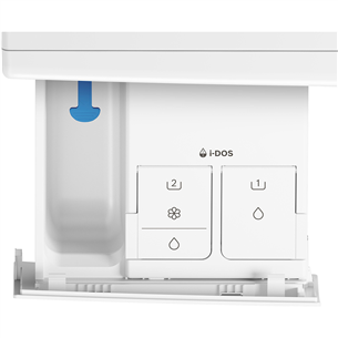 Bosch, Series 8, i-Dos, 10.5 kg/6 kg, depth 62.2 cm, 1400 rpm - Washer-dryer combo