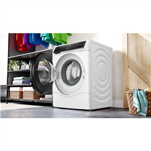 Bosch, Series 8, i-Dos, 10.5 kg/6 kg, depth 62.2 cm, 1400 rpm - Washer-dryer combo
