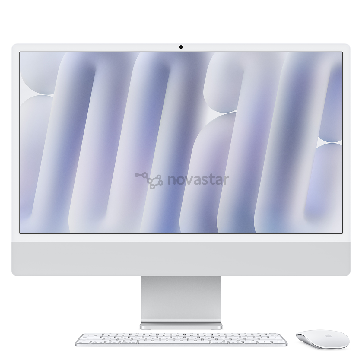 Apple iMac 24" (2024), Nano, M4 10C/10C, 16 GB, 256 GB, SWE, silver - All-in-one PC