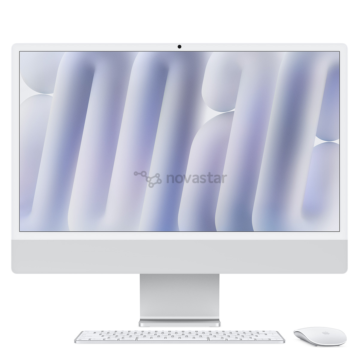 Apple iMac 24" (2024), M4 8C/8C, 16 GB, 256 GB, SWE, silver - All-in-one PC