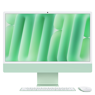 Apple iMac 24" (2024), M4 10C/10C, ​​16 GB, 512 GB, RUS, green – Kompiuteris MWV03RU/A