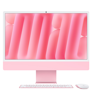 Apple iMac 24" (2024), M4 10C/10C, ​​16 GB, 256 GB, RUS, pink – Kompiuteris MWV43RU/A
