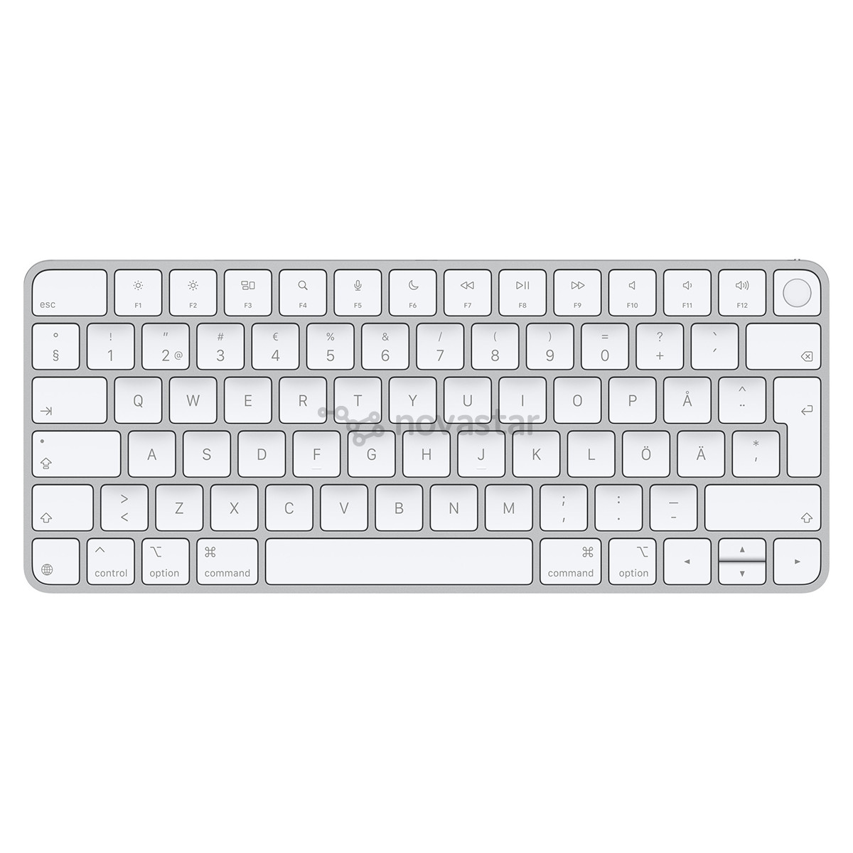 Apple Magic Keyboard with Touch ID, SWE, white - Wireless keyboard
