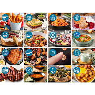 Oro gruzdintuvė  Philips 3000 Series, 4.2 L, 1400 W, juoda