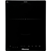 Hisense, 2000 Вт, черный - Индукционная настольная плитка с одной конфоркой