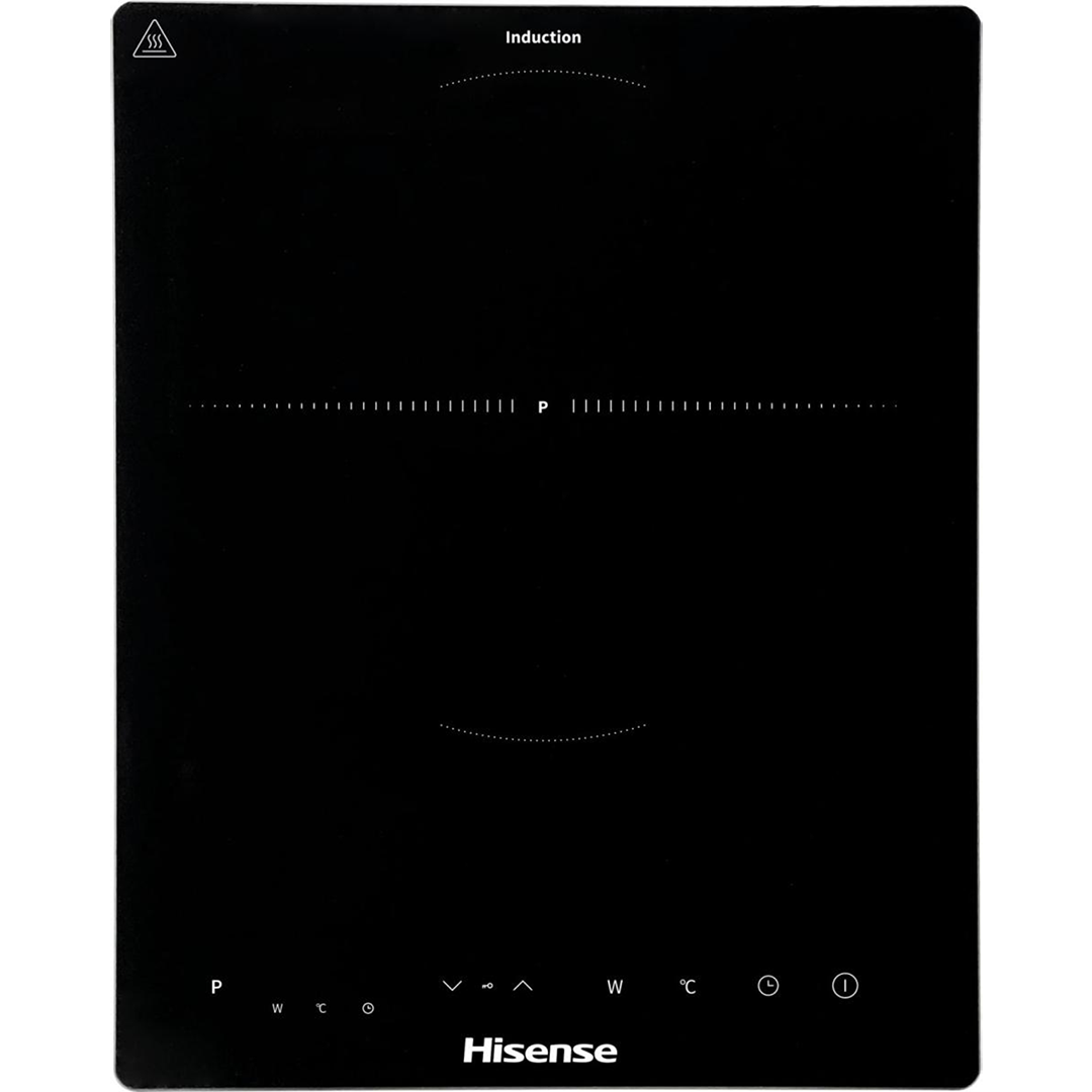 Hisense, 2000 Вт, черный - Индукционная настольная плитка с одной конфоркой