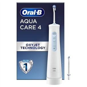 Irigatorius Braun Oral-B AquaCare 4, baltas MDH20.026.2NEW