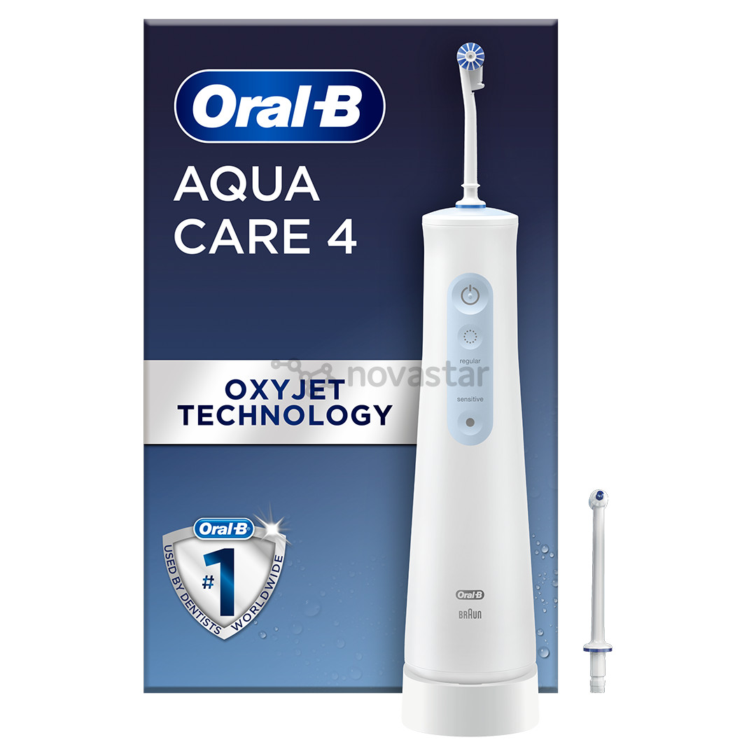 Irigatorius Braun Oral-B AquaCare 4, baltas