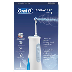 Irigatorius Braun Oral-B AquaCare 4, baltas