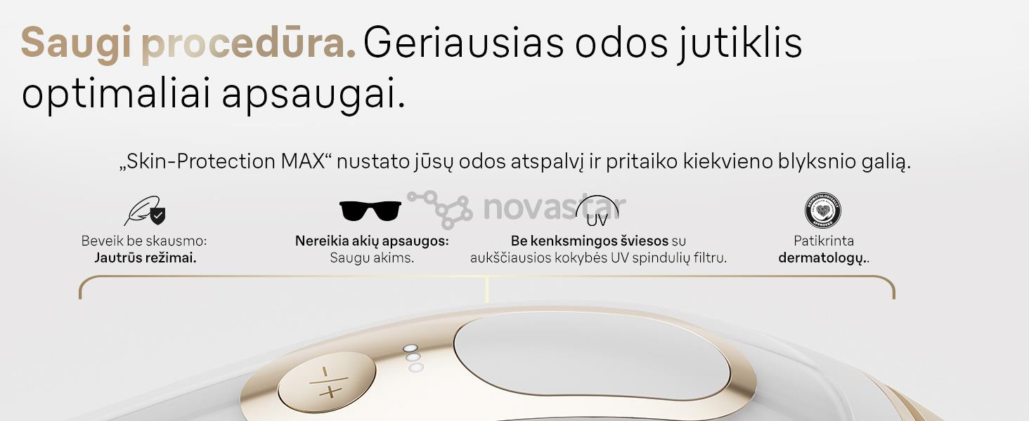 Braun Silk-expert Pro 5, белый/золотистый - Фотоэпилятор IPL