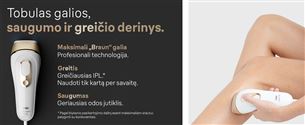 Braun Silk-expert Pro 5, белый/золотистый - Фотоэпилятор IPL